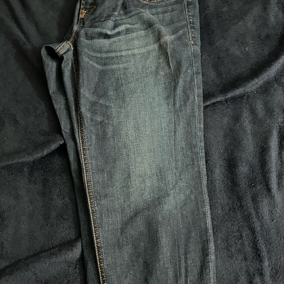 Old Navy Maternity Jeans Size 8 Full Panel Dark Wash - Picture 4 of 5